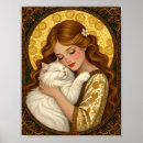 Recherche de chat blanc art Pour elle