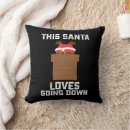 Recherche de père noël drôle coussins Joyeux