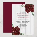 Recherche de bois mariage invitations Floral