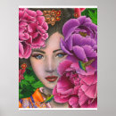 Recherche de peintures geisha posters Asiatique