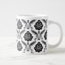 Recherche de motif damassé tasses Baroque