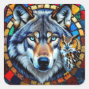 Recherche de yeux de loup autocollants Faune