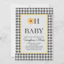 Recherche de pique nique baby shower invitations Tournesol