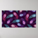 Recherche de motif plume paon art Coloré