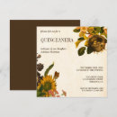 Recherche de quinceanera 15ème invitations Fleur