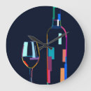 Recherche de bouteilles de vin horloges Boire