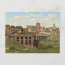 Recherche de peinture de paysage urbain cartes postales Italie