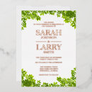 Recherche de feuille de vigne invitations Élégant