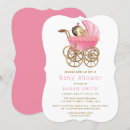 Recherche de poussette invitations Vintage