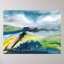 Recherche de lac de montagne posters Vert