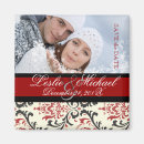 Recherche de mariage save the date Rouge