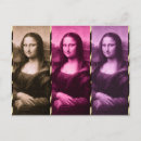 Recherche de mona lisa cartes postales Renaissance