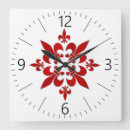 Recherche de fleur de lys horloges Décoration