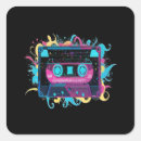 Recherche de nostalgie autocollants Couleurs néon