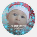 Recherche de mon premier noël autocollants Noël des bébés