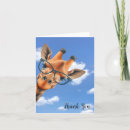 Recherche de girafe mignonne vœux cartes Toute personne