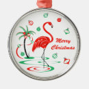 Recherche de flamants roses ornements Noël tropical