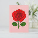Recherche de rose rouge vœux cartes Fleur