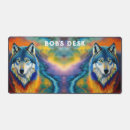 Recherche de loup sauvage tapis souris Nature