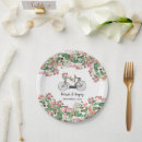Recherche de paris vintage assiettes en papier Fleur