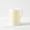 Recherche de pois jaune tasses Motif