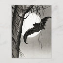 Recherche de rétro halloween cartes postales Chauve souris