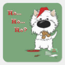 Recherche de chien westie autocollants Noël
