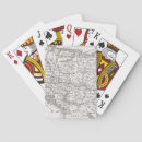 Recherche de carte du 19ème siècle jeux de cartes Européen