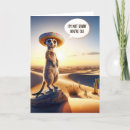 Recherche de meerkat vœux cartes Désert