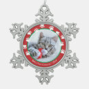 Recherche de le chat ornements Flocons de neige