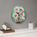 Recherche de impressionniste horloges Floral