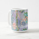 Recherche de pastel vintage tasses Bleu