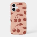 Recherche de motif de cerise iphone coques Rétro