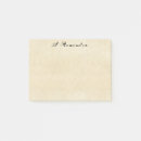 Recherche de papier parcheminé post its Vieux