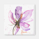 Recherche de pourpre de fleur magnets Floral