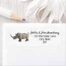 Recherche de rhinocéros anniversaire cartes cartes invitations Jungle