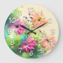 Recherche de rose corail horloges Floral