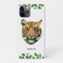 Recherche de visage tigre iphone coques Faune