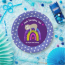 Recherche de arc ciel en assiettes en papier Boho
