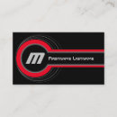 Recherche de cercles abstraits cartes visite Customer