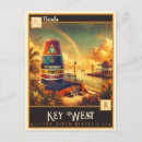 Recherche de key west vintage cartes postales Rétro