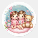 Recherche de ours de bébé autocollants Fleurs