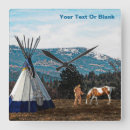 Recherche de ouest américain horloges Cheval