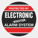 Recherche de sécurité incendie autocollants Alarme