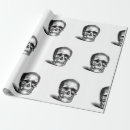 Recherche de humain papier cadeau Crâne