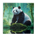 Recherche de pandas carreaux Asiatique