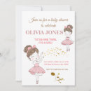 Recherche de tutu ballerine invitations Rose