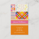Recherche de motif indien cartes visite Rayures