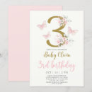 Recherche de butterfly 1ans anniversaire invitations Petite fille