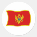 Recherche de montenegro autocollants Drapeau monténégro